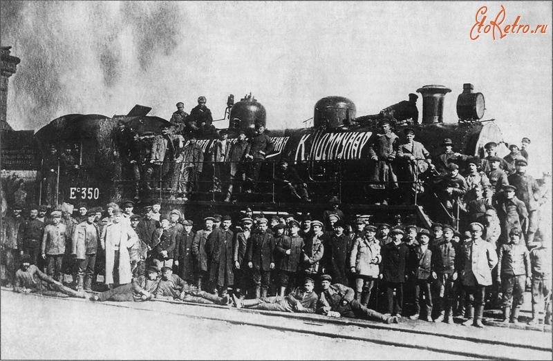 Железная дорога (поезда, паровозы, локомотивы, вагоны) - Паровоз Ес-350 