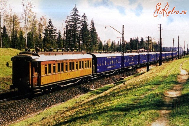 Железная дорога (поезда, паровозы, локомотивы, вагоны) - Подмосковье.Малино.