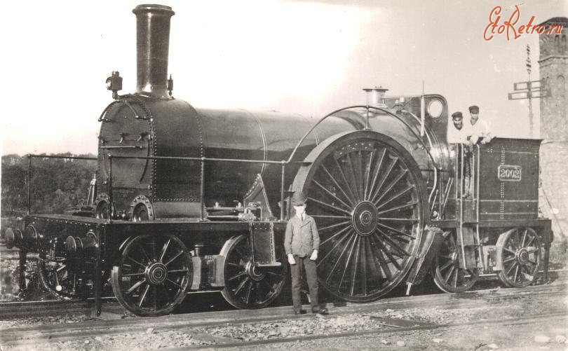 Железная дорога (поезда, паровозы, локомотивы, вагоны) - Танк-паровоз британского инженера Джеймса Пирсона