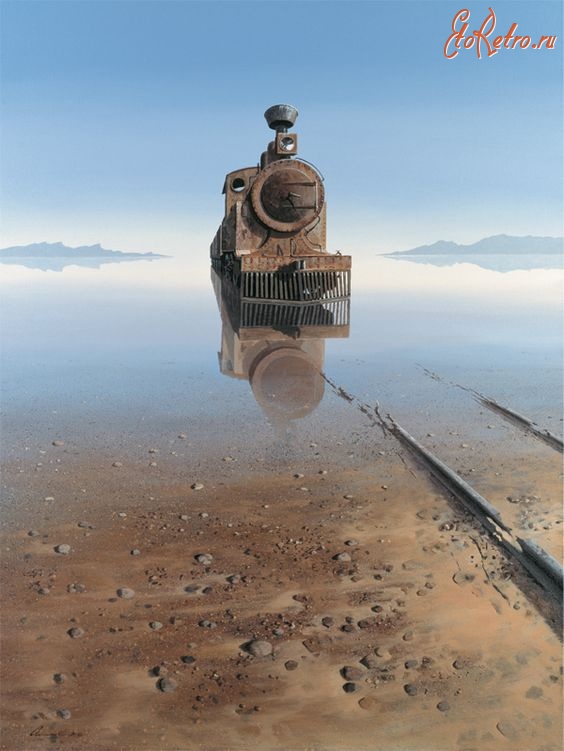 Железная дорога (поезда, паровозы, локомотивы, вагоны) - Вариации на тему...