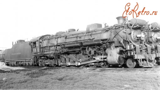 Железная дорога (поезда, паровозы, локомотивы, вагоны) - Паровоз №666 Техас и Тихоокеанской ж.д.,Шривпорт,штат Луизиана