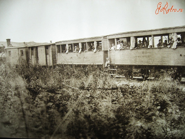 Железная дорога (поезда, паровозы, локомотивы, вагоны) - Вагоны-веранды на Амурской ж.д.