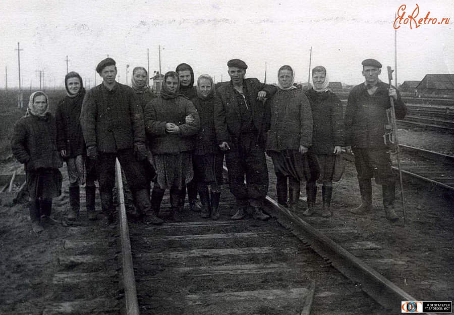 Железная дорога (поезда, паровозы, локомотивы, вагоны) - Путейская бригада