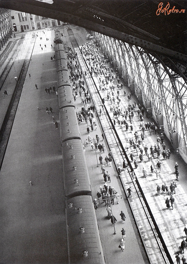 Железная дорога (поезда, паровозы, локомотивы, вагоны) - Киевский вокзал