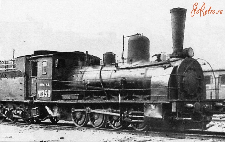 Железная дорога (поезда, паровозы, локомотивы, вагоны) - Паровоз серии Чн-359 типа 0-4-0 Коломенского завода
