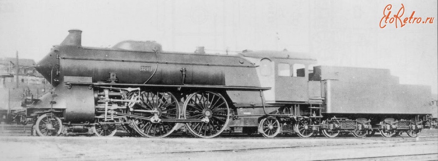 Железная дорога (поезда, паровозы, локомотивы, вагоны) - Легендарный баварский пассажирский паровоз S2/6 №3201 типа 2-2-2