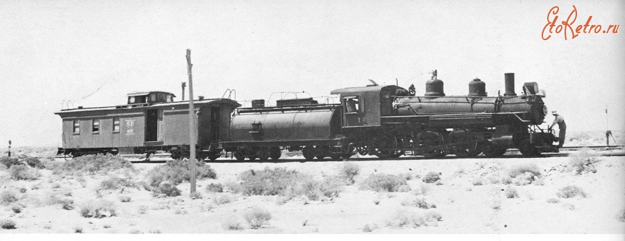 Железная дорога (поезда, паровозы, локомотивы, вагоны) - Поезд на Карсон и Колорадо ж.д.