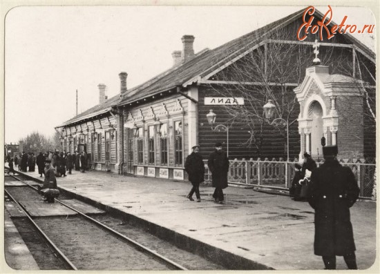 Железная дорога (поезда, паровозы, локомотивы, вагоны) - Вокзал ст.Лида