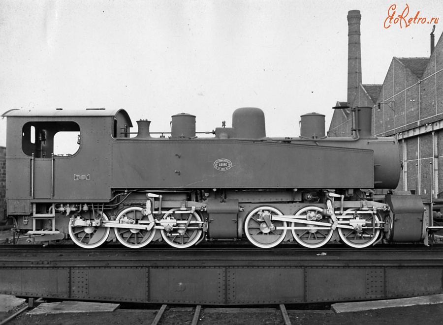 Железная дорога (поезда, паровозы, локомотивы, вагоны) - Узкоколейный танк-паровоз системы Маллета №1408 типа 0-3-0+0-3-0