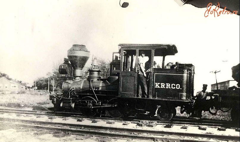 Железная дорога (поезда, паровозы, локомотивы, вагоны) - Узкоколейный танк-паровоз железной дороги Кахулуи