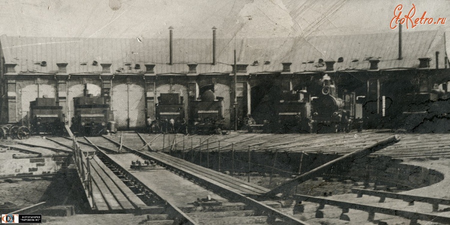 Железная дорога (поезда, паровозы, локомотивы, вагоны) - Паровозное депо Бузулук