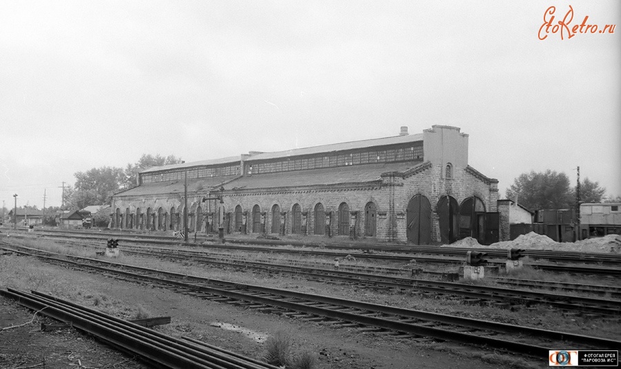 Железная дорога (поезда, паровозы, локомотивы, вагоны) - Оборотное депо Верхний Уфалей,Челябинская область