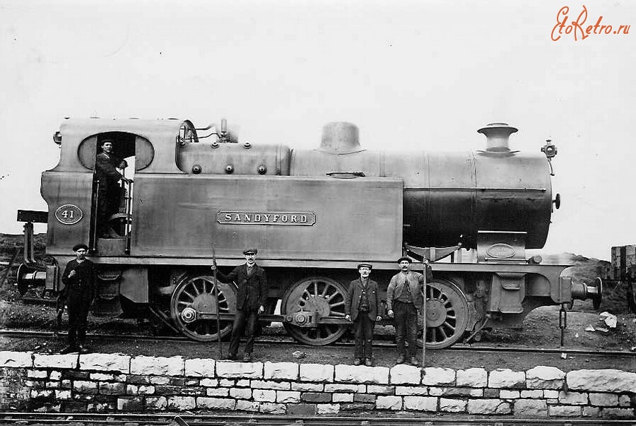 Железная дорога (поезда, паровозы, локомотивы, вагоны) - Танк-паровоз №41 типа 0-3-0 