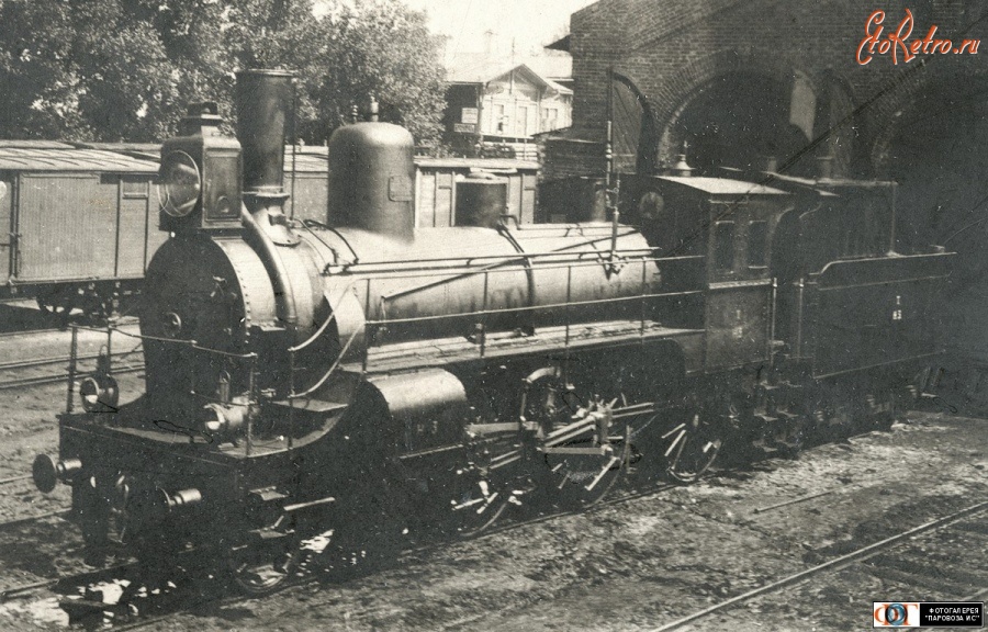 Железная дорога (поезда, паровозы, локомотивы, вагоны) - Паровоз Н-3 в депо Бузулук