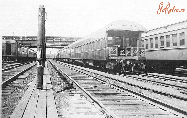 Железная дорога (поезда, паровозы, локомотивы, вагоны) - Вагон с открытой площадкой поезда 