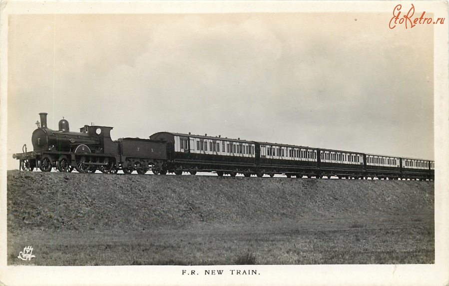 Железная дорога (поезда, паровозы, локомотивы, вагоны) - Железная дорога Фернесс. Новый поезд
