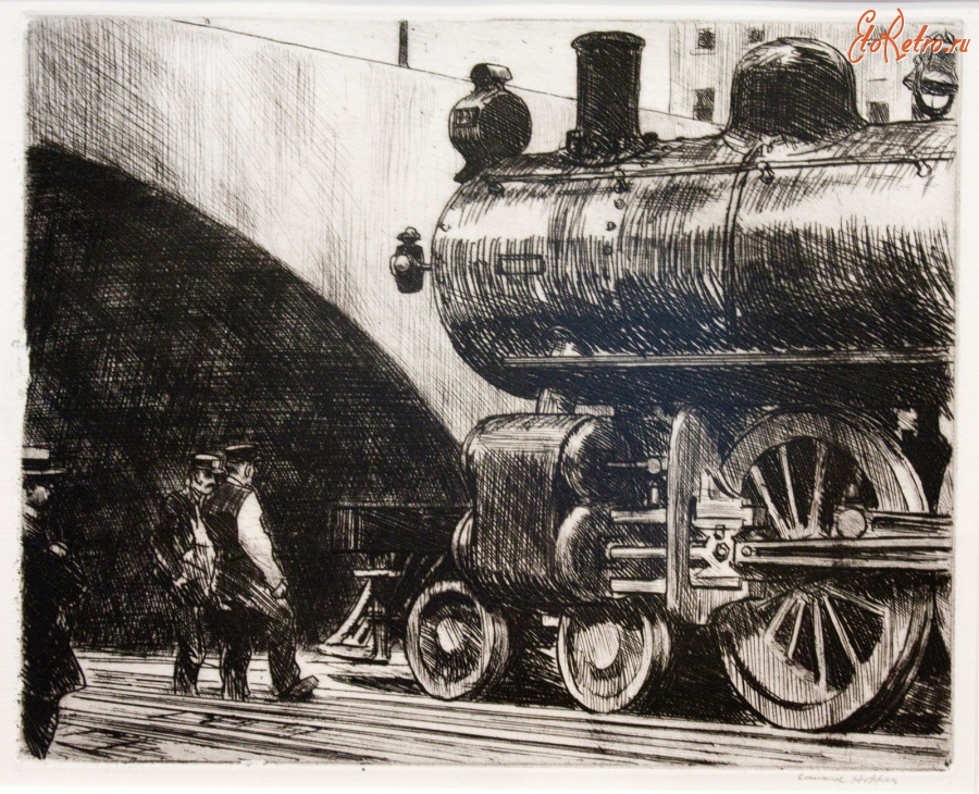 Железная дорога (поезда, паровозы, локомотивы, вагоны) - Паровоз. 1923 г.