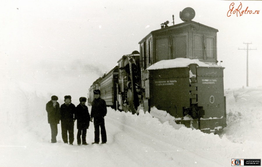 Железная дорога (поезда, паровозы, локомотивы, вагоны) - Снегоборьба на участке Мурапталово-Сакмарская