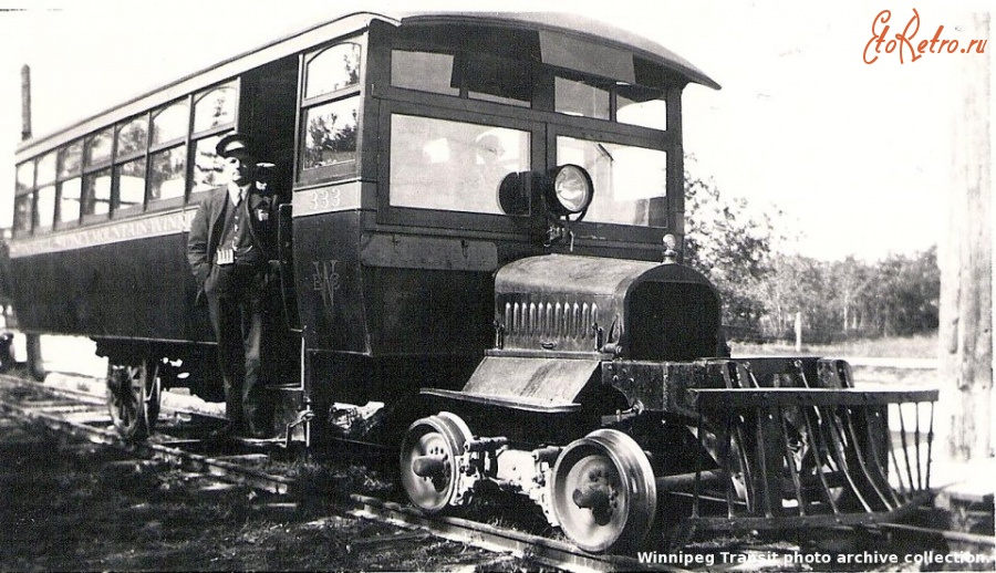 Железная дорога (поезда, паровозы, локомотивы, вагоны) - Рельсовый автобус Mack AB