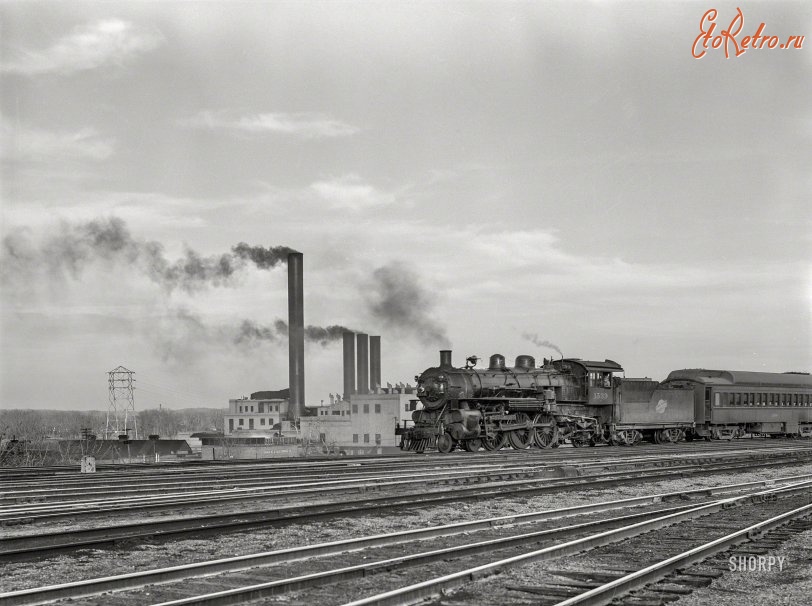 Железная дорога (поезда, паровозы, локомотивы, вагоны) - Индустриальная Омаха