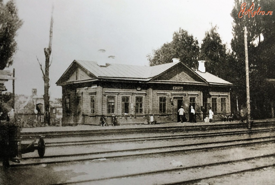 Железная дорога (поезда, паровозы, локомотивы, вагоны) - Станция Шостка