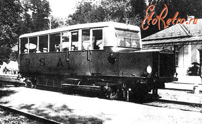 Железная дорога (поезда, паровозы, локомотивы, вагоны) - Рельсовый автобус DSA