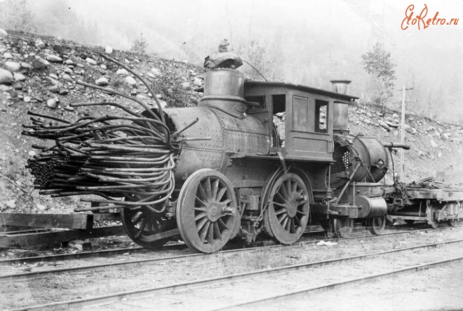 Железная дорога (поезда, паровозы, локомотивы, вагоны) - Взрыв паровозного котла