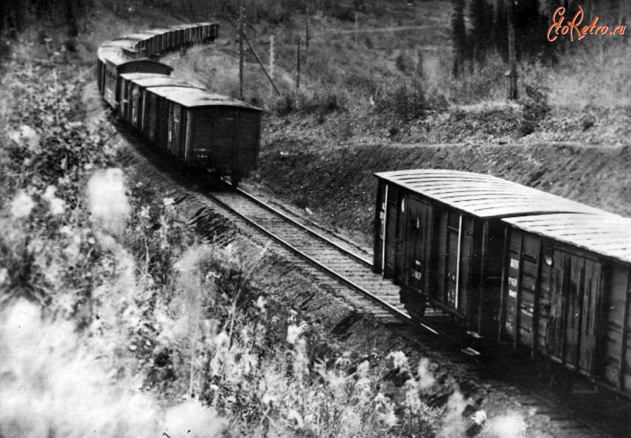 Железная дорога (поезда, паровозы, локомотивы, вагоны) - Оборвали поезд...