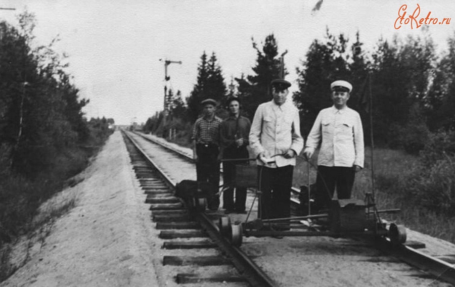 Железная дорога (поезда, паровозы, локомотивы, вагоны) - Дефектоскопная тележка