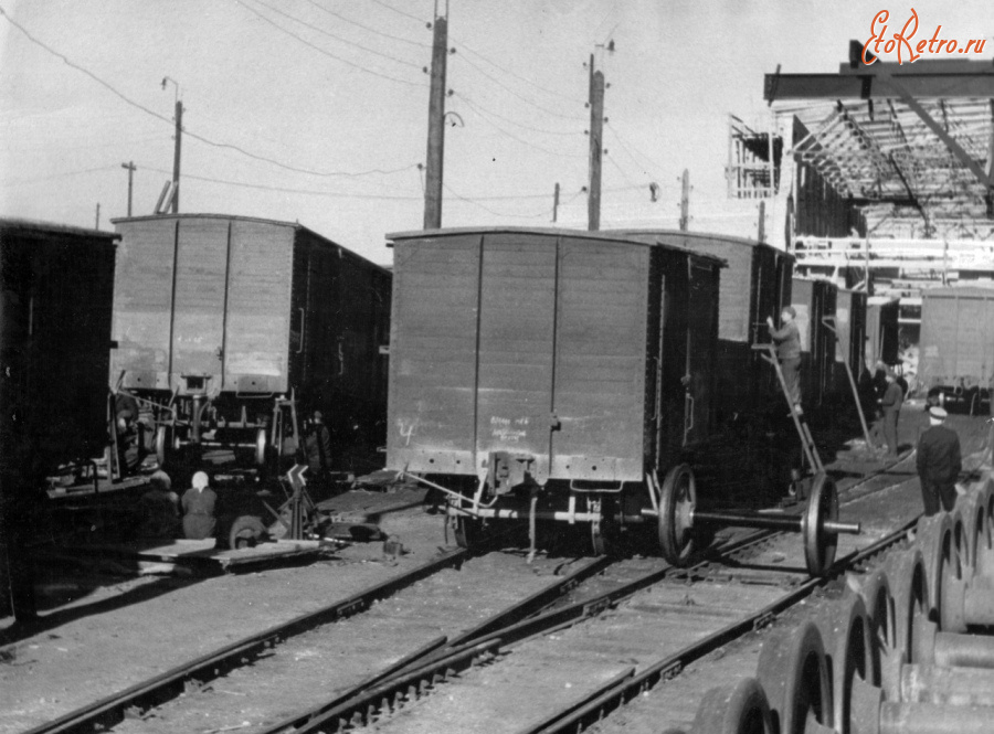Железная дорога (поезда, паровозы, локомотивы, вагоны) - Вагонное депо Балашов