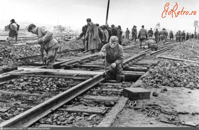 Железная дорога (поезда, паровозы, локомотивы, вагоны) - Железнодорожные войска