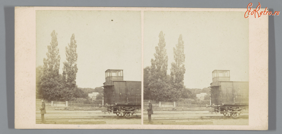 Железная дорога (поезда, паровозы, локомотивы, вагоны) - Железнодорожная станция в Арнеме, Нидерланды
