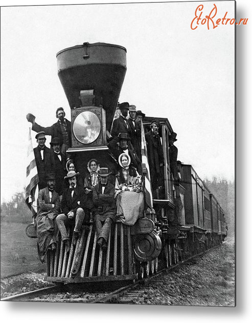 Железная дорога (поезда, паровозы, локомотивы, вагоны) - Паровоз Балтимор и Огайо ж.д.