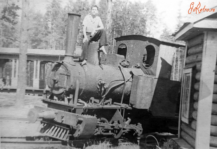 Железная дорога (поезда, паровозы, локомотивы, вагоны) - Узкоколейный паровоз типа 0-2-0 постройки немецкой компании Оренштейн и Коппель
