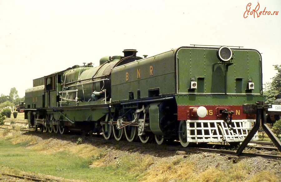 Железная дорога (поезда, паровозы, локомотивы, вагоны) - Паровоз №6594 системы Гаррат