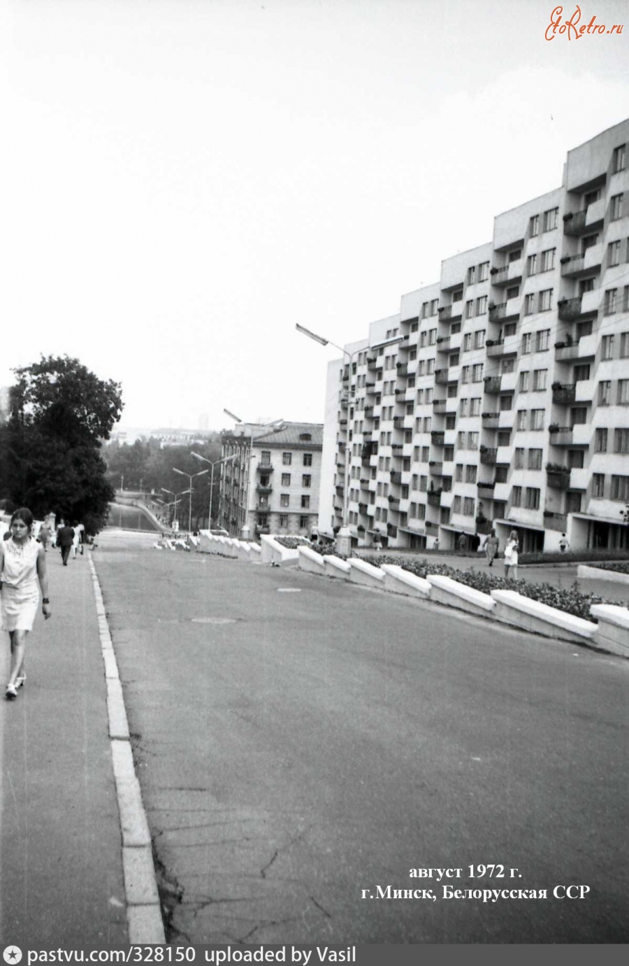 Минск - Новые районы г.Минска 1972, Белоруссия, Минск