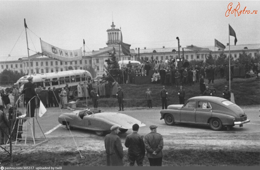 Минск - Чемпионат СССР по автомобильным гонкам 1956, Белоруссия, Минск