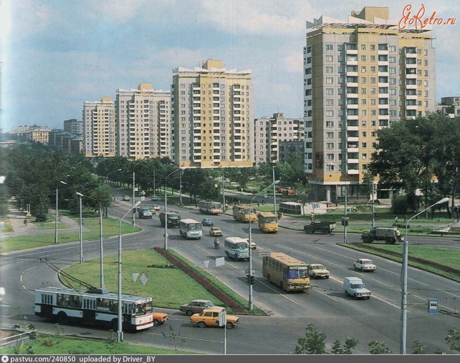 Минск - Плошча Ванеева 1985, Белоруссия, Минск