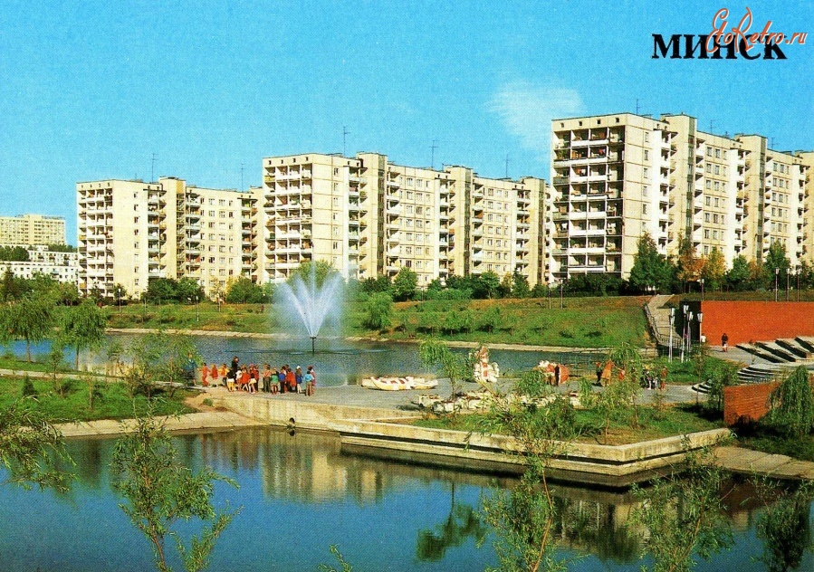 Минск - Минск. Жилые дома на Харьковской улице.