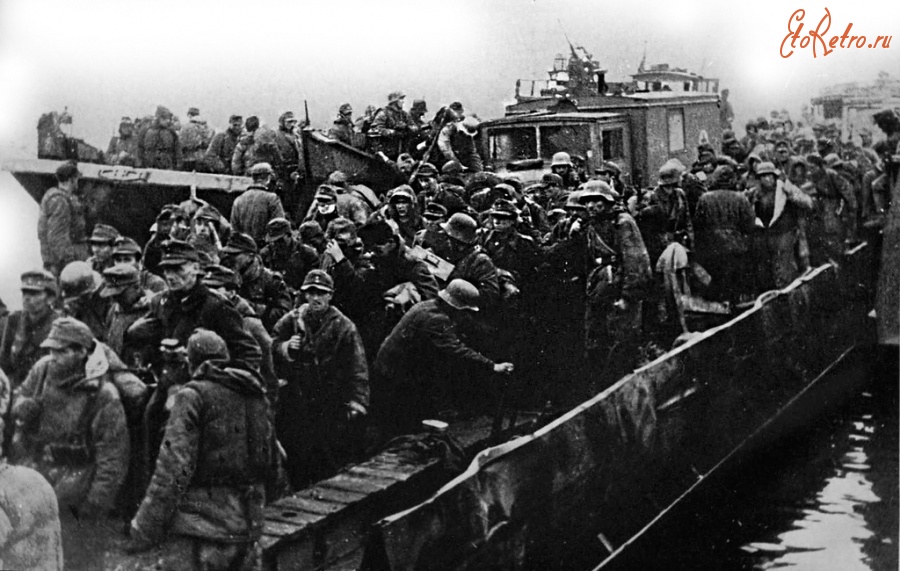 Войны (боевые действия) - Эвакуация остатков дивизии «Великая Германия» в район Пиллау в Восточной Пруссии