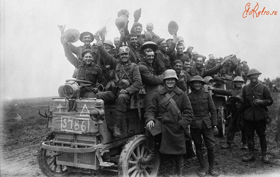 Войны (боевые действия) - Канадские солдаты после битвы на Сомме