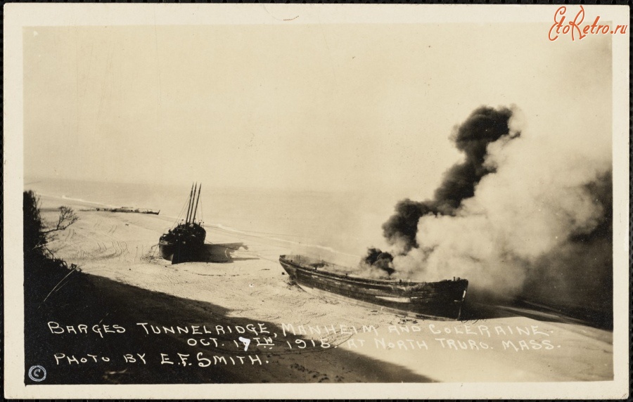 Корабли - Баржи Туннельрайд, Манхейм и Колрейн, 1915