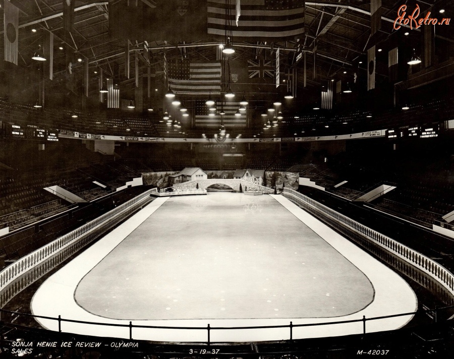 Детроит - Олимпийский стадион, Детройт, штат Мичиган. 19 марта 1937 г.
