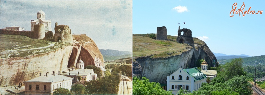 Инкерман - Крым. Инкерманский монастырь, 1905-2014