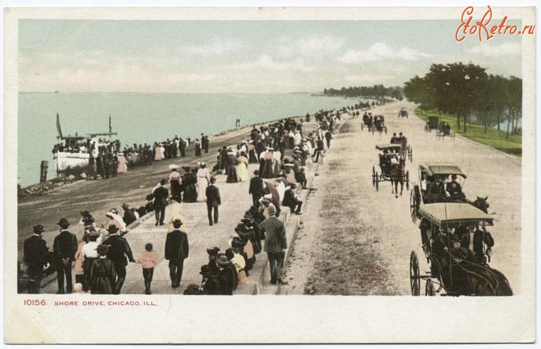 Чикаго - Набережная Шор Драйв, 1900-1905