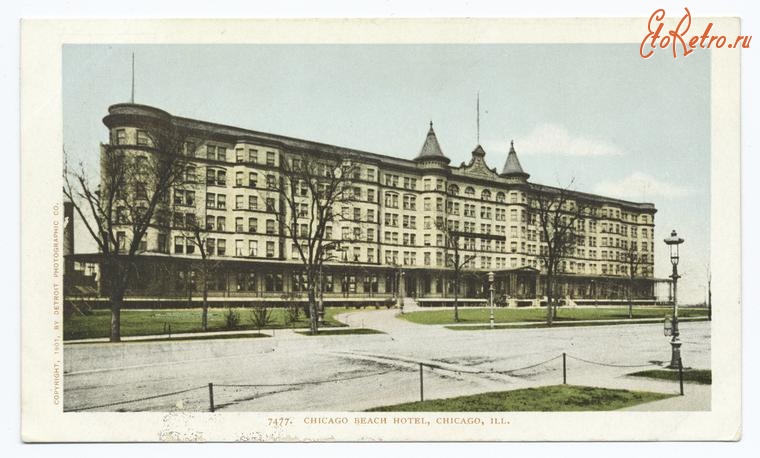 Чикаго - Отель Чикаго Бич, 1901