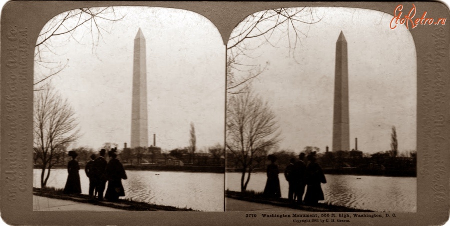 Вашингтон - Washington Monument. США , Вашингтон (округ Колумбия)
