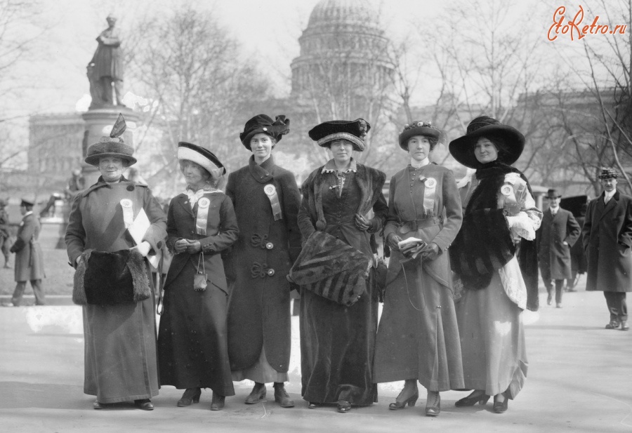 Вашингтон - The 1913 Women's Suffrage Parade США , Вашингтон (округ Колумбия)