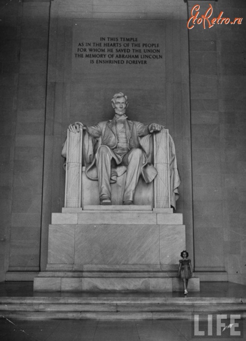 Вашингтон - Статуя Линкольна.