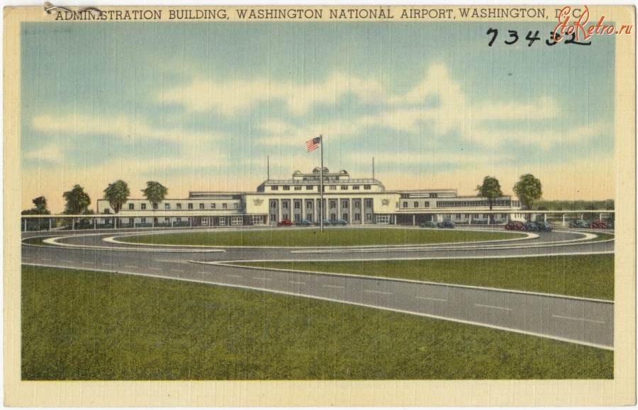 Вашингтон - Здание Национального аэропорта Вашингтон